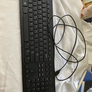 Dell Black Keyboard USB for Work